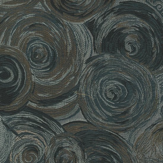 Picture of Swirls Slate upholstery fabric.