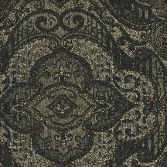Picture of Normandy Charcoal upholstery fabric.
