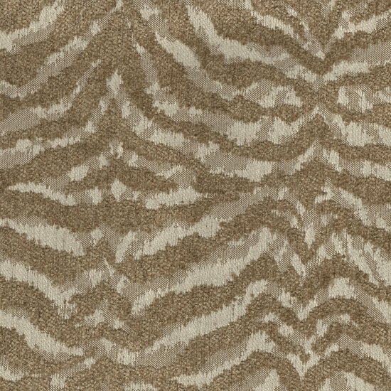 Picture of Tigra Bronze upholstery fabric.