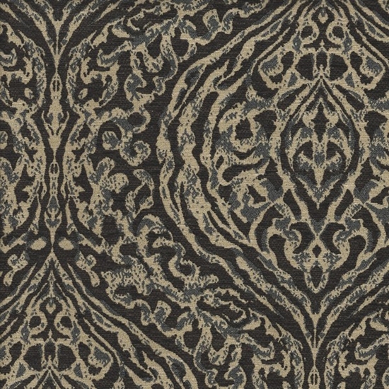 Picture of Spirit Chocolate upholstery fabric.