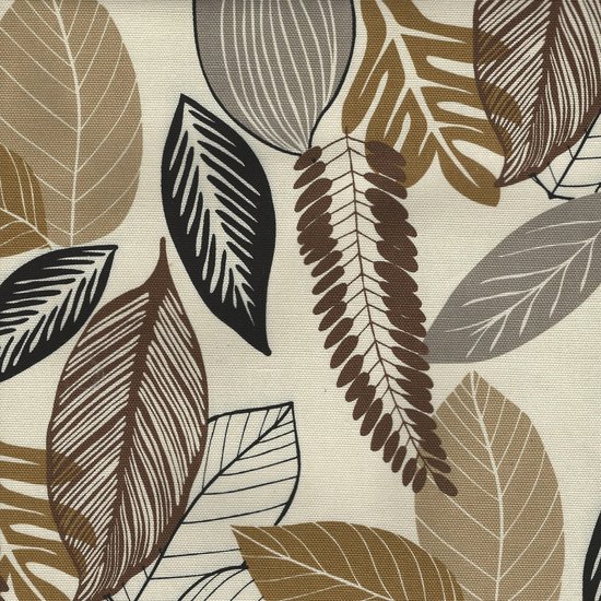 Picture of Foliage Driftwood upholstery fabric.
