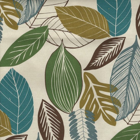 Picture of Foliage Bluegrass upholstery fabric.