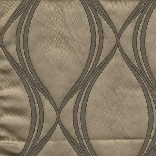 Picture of Majestic Wave Mocha upholstery fabric.