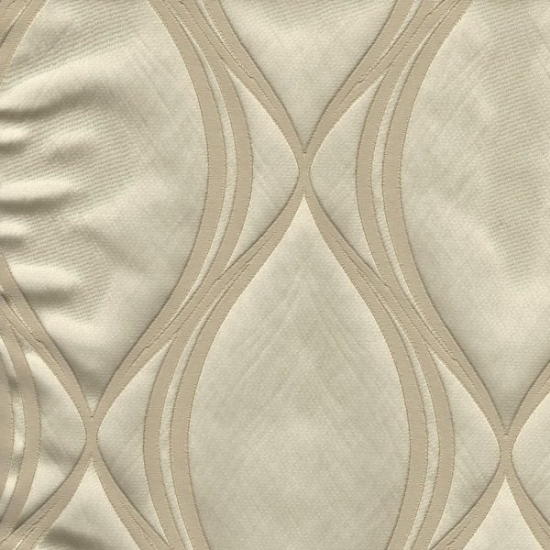 Picture of Majestic Wave Latte upholstery fabric.