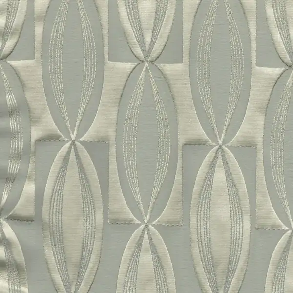 Picture of Majestic Vibe Silver upholstery fabric.