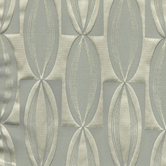 Picture of Majestic Vibe Silver upholstery fabric.