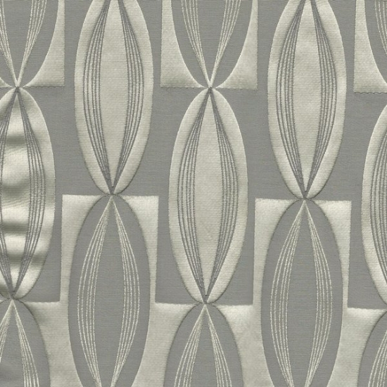 Picture of Majestic Vibe Platinum upholstery fabric.