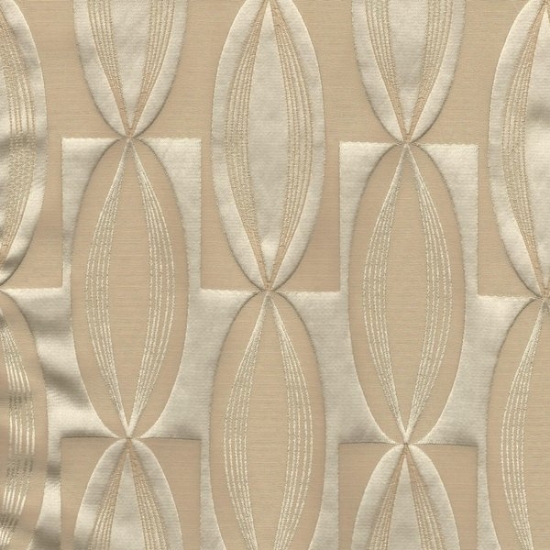 Picture of Majestic Vibe Champagne upholstery fabric.