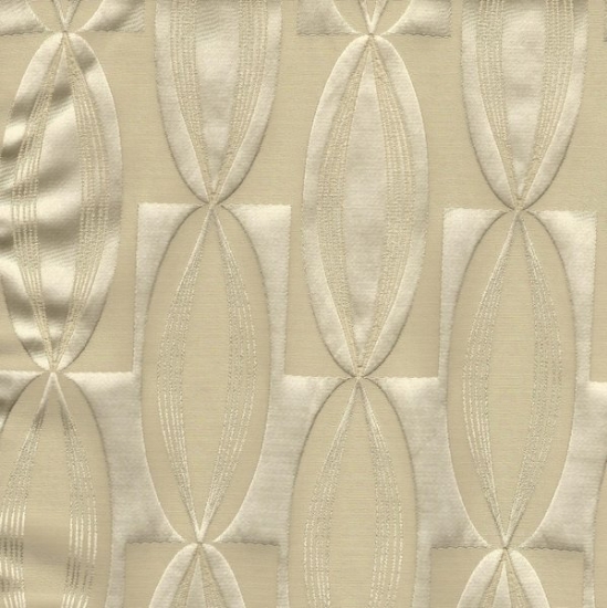 Picture of Majestic Vibe Alabaster upholstery fabric.