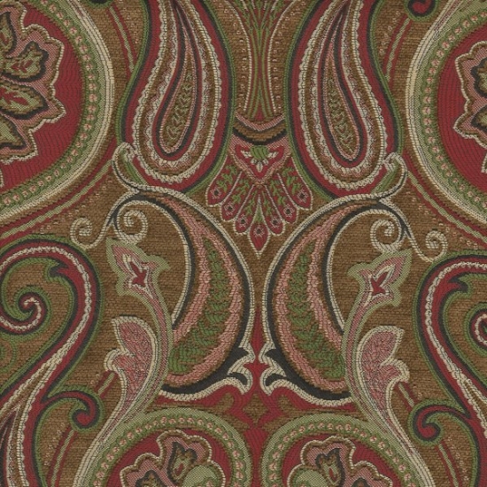 Picture of Jaclyn Ruby upholstery fabric.