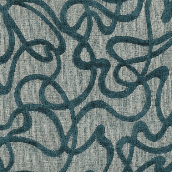 Picture of Signature Turquoise upholstery fabric.