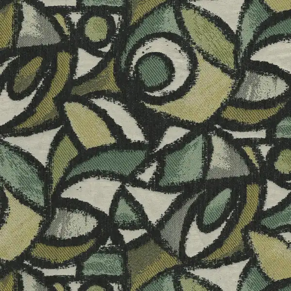 Picture of Picasso Seafoam upholstery fabric.