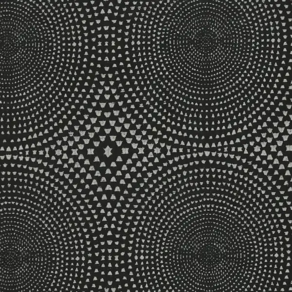 Picture of Athena Black upholstery fabric.