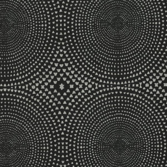 Picture of Athena Black upholstery fabric.