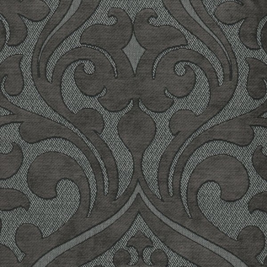Picture of Chelsea Charcoal upholstery fabric.