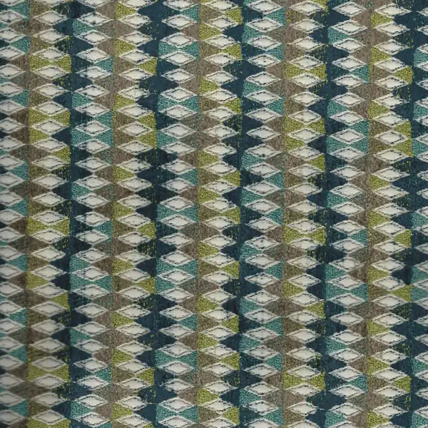 Picture of Diamond Star Blue upholstery fabric.