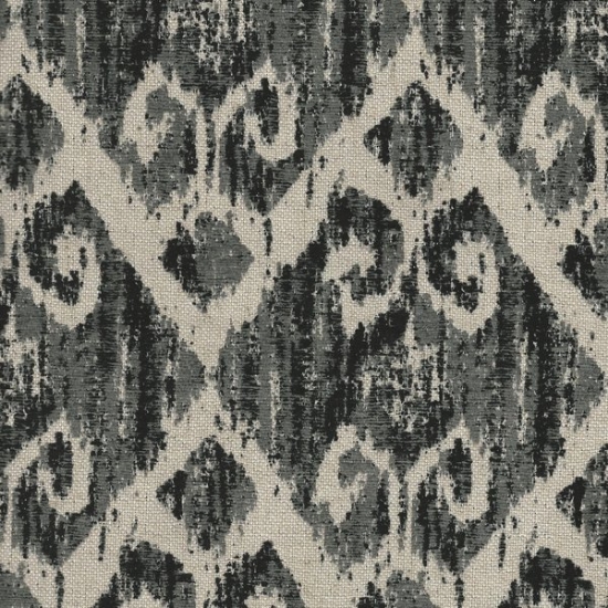 Picture of Hilton Charcoal upholstery fabric.
