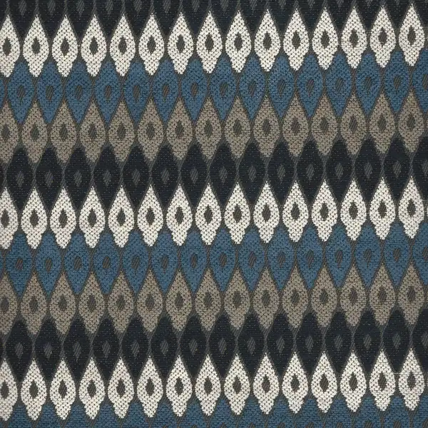 Picture of Janneti Blues upholstery fabric.