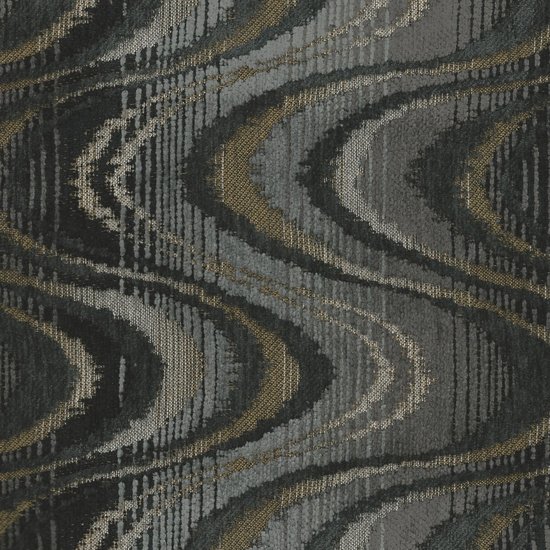 Picture of Magnitude Charcoal upholstery fabric.