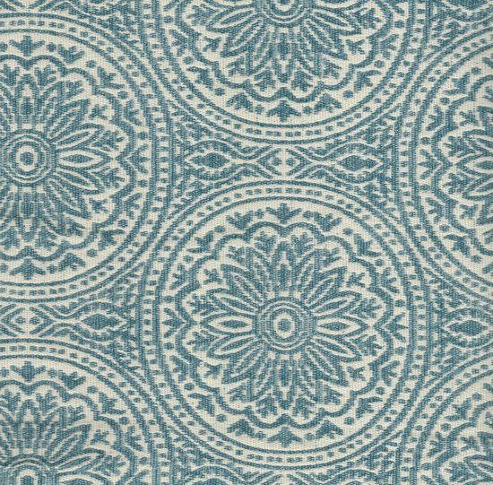 Picture of Morocco Sky upholstery fabric.