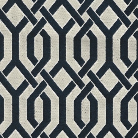 Picture of Naxos Navy upholstery fabric.
