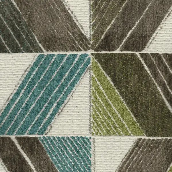 Picture of New Wave Blue upholstery fabric.