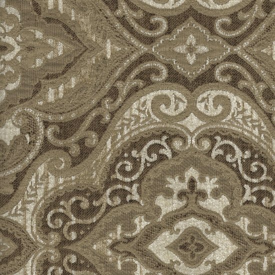 Picture of Normandy Cream upholstery fabric.