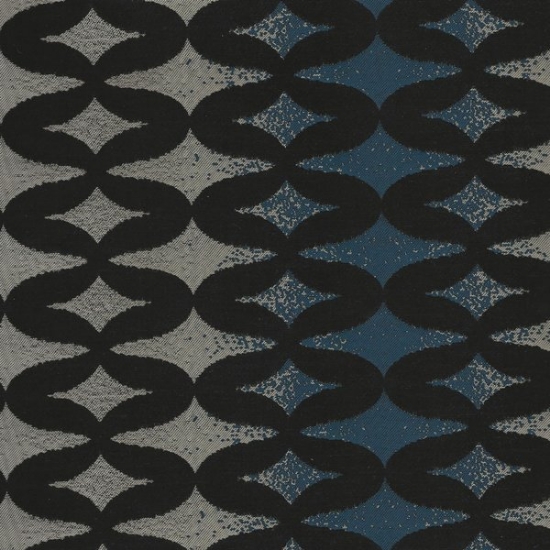 Picture of Pulse Blue upholstery fabric.