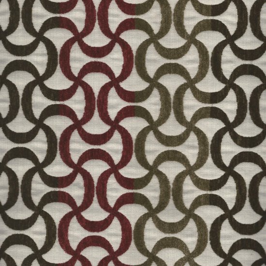 Picture of Ripcurl Crimson upholstery fabric.