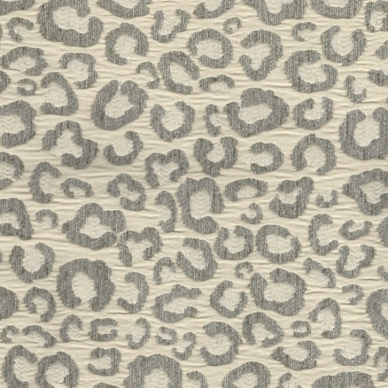 Picture of Sarafina Silver upholstery fabric.