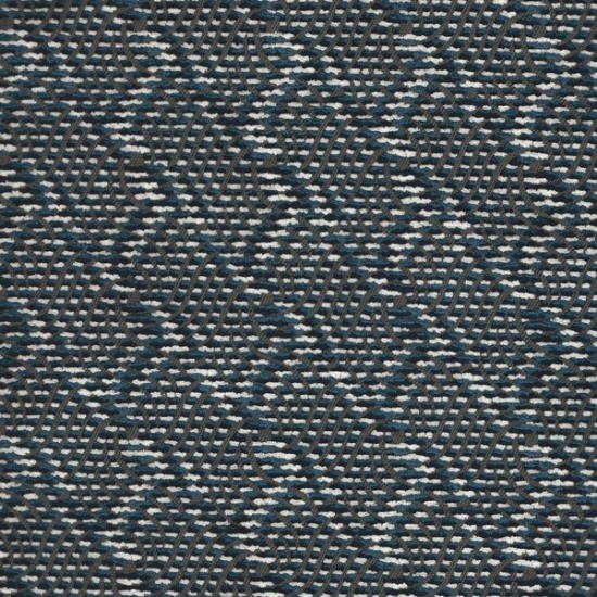 Picture of Sonar Blues upholstery fabric.