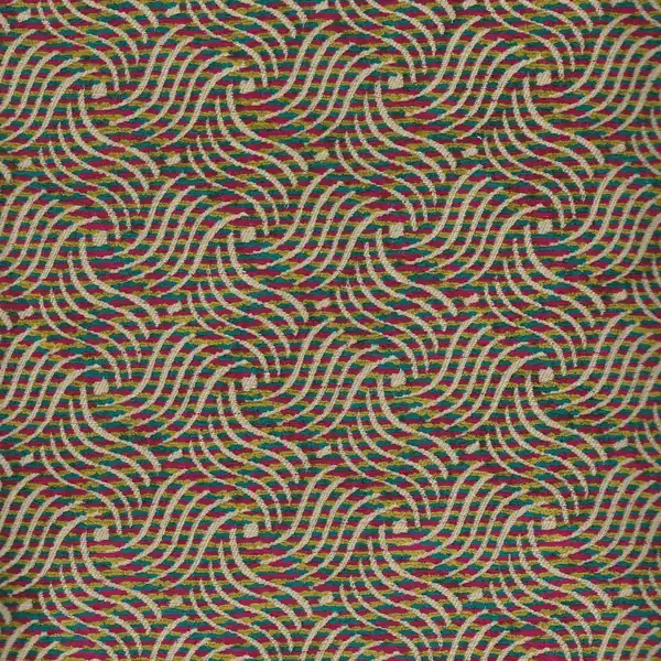 Picture of Sonar Candy upholstery fabric.