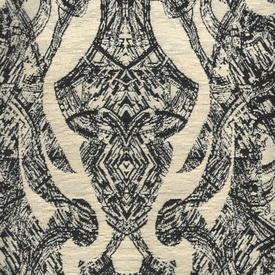 Picture of Vanguard Black upholstery fabric.