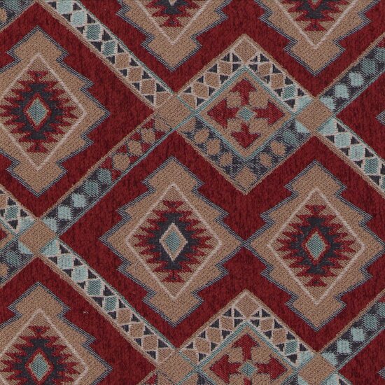 Picture of Arizona Cinnabar upholstery fabric.