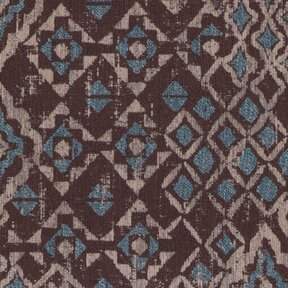 Picture of Kilim Fudge upholstery fabric.