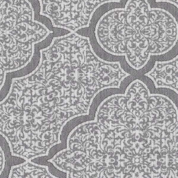 Palazzo Silver upholstery fabric in Cream