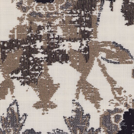 Picture of Suzani Taupe upholstery fabric.