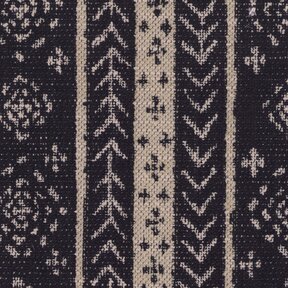 Picture of Tribal Coal upholstery fabric.