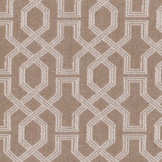 Picture of Tron Sand upholstery fabric.