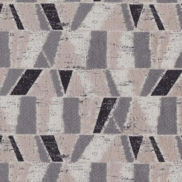 Acadia Pebble upholstery fabric in Grey