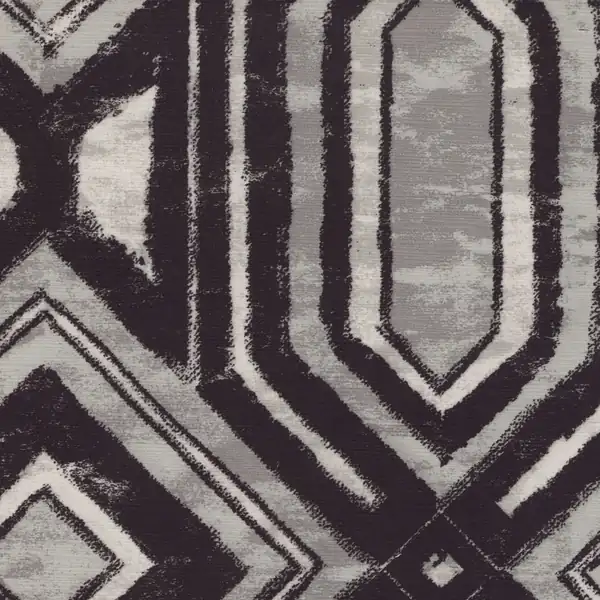 Picture of Acropolis Ebony upholstery fabric.