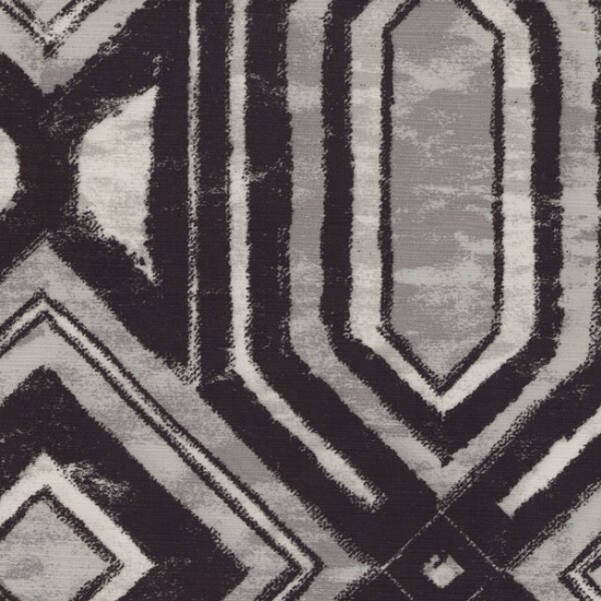 Picture of Acropolis Ebony upholstery fabric.