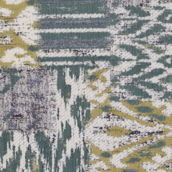 Picture of Bohemian Laguna upholstery fabric.