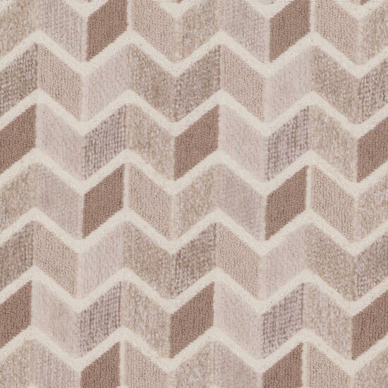 Picture of Boomerang Cream upholstery fabric.