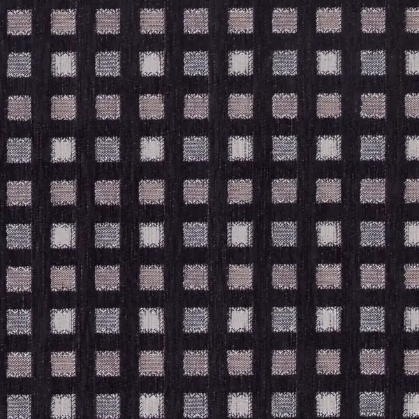 Picture of Cairo Black upholstery fabric.