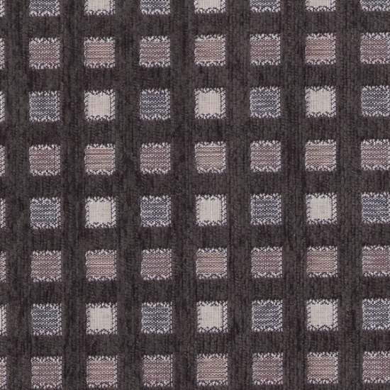 Picture of Cairo Charcoal upholstery fabric.