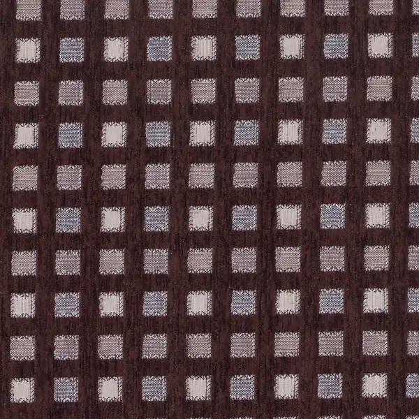 Picture of Cairo Dark Brown upholstery fabric.
