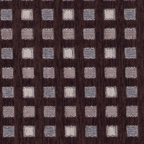 Picture of Cairo Dark Brown upholstery fabric.