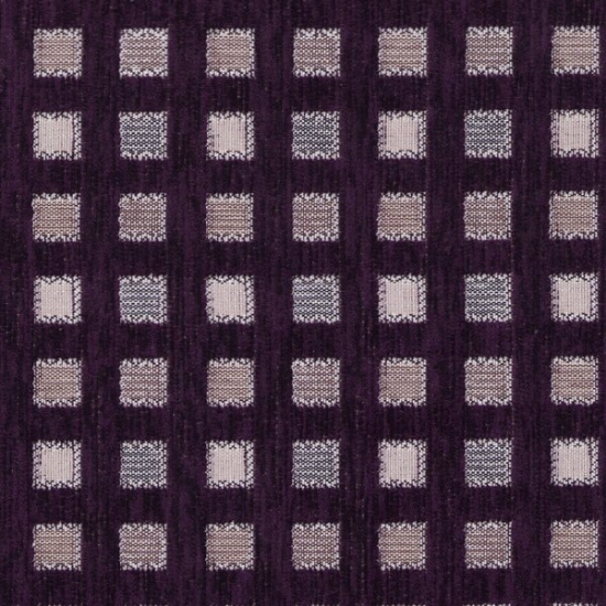 Picture of Cairo Purple upholstery fabric.