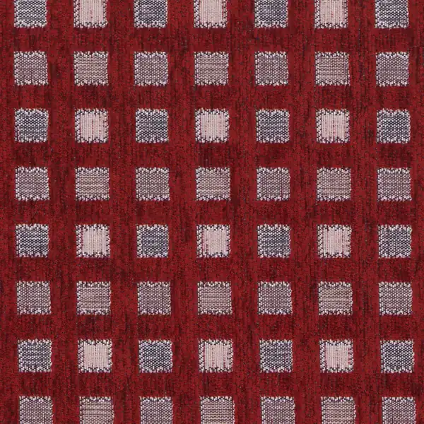 Picture of Cairo Ruby upholstery fabric.